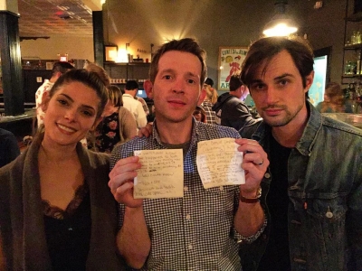14 november 2016: Wrapped! So impressed with the work of @ashleygreene and @jdanielcampbell on @antiquitiesfilm. A couple of wonderful people these two are. Refer to @jdanielcampbell's post for more on the cryptic napkin scribblings. Don't worry, Daniel, we don't yet know how this story ends...but keep the crystals anyway...
@jaymelemons and @instagrahamgordy thank you for everything! Lots of love! What a month!
#LittleRockGoodbye
