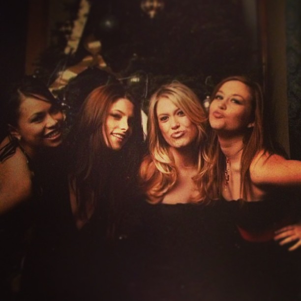 20 september 2013; #TBT Christmas Party People!! @elliebeltran @kathrynsherlock @ashleygreene

