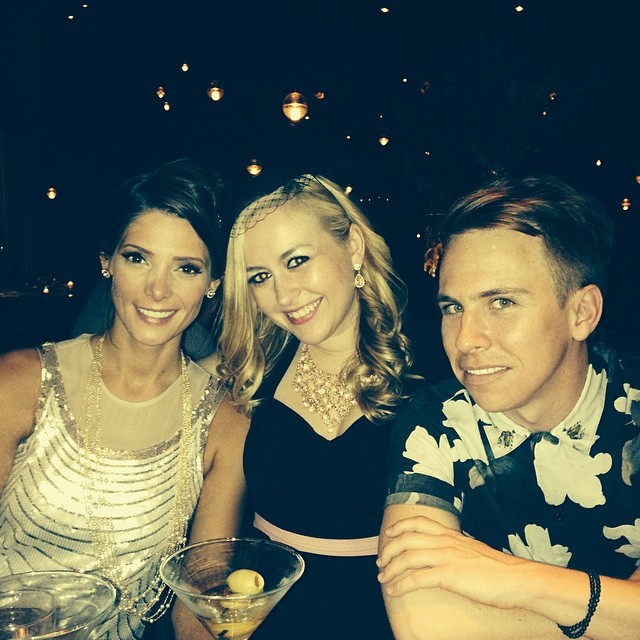 1 juni 2014; Much fun at Dinna with @adsxi @ashleygreene love you @josephchase
