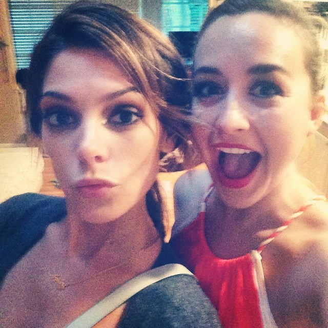 13 augustus 2014; Real life Rosie and Ralphie @ashleygreene
