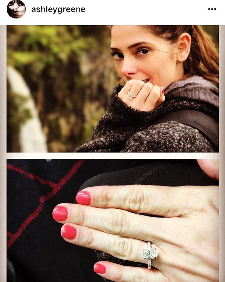 30 december 2016:Words can't express how excited I am for one of my best friends to have found a man worthy of putting a ring on her finger! @paulkhoury you done well boy!! Love you both and happy to be a part of this time with you!
