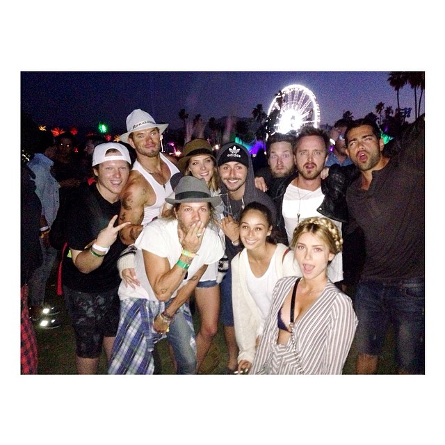 15 april 2014: This is how it ended...til' next year! 💋 @realjessemetcalfe @laurenpaul8 @glassofwhiskey @kellanlutz @jeremiahworld @ashleygreene @paulkhoury & co!
