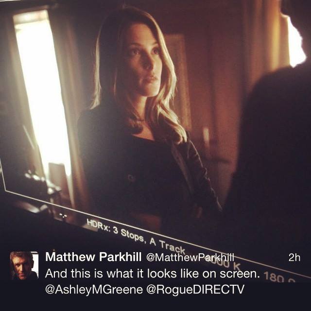25 Augustus: Another great shot from @roguetv set today thanks to Mr. Matthew Parkhill! #RogueTV
 25 Augustus: Another great shot from @roguetv set today thanks to Mr. Matthew Parkhill! #RogueTV