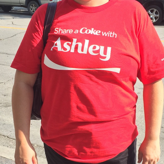 05 September: The best thing about this photo is that @audrhi stopped a stranger on the street so she could send it to me..
 05 September: The best thing about this photo is that @audrhi stopped a stranger on the street so she could send it to me..