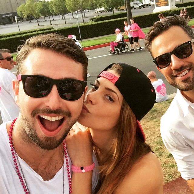 27 September: Shenananigans at the @susangkomen race for the cure with @paulkhoury @alixwilliam @livelokai #lokaihero #susangkomen #raceforthecure #livelokai
