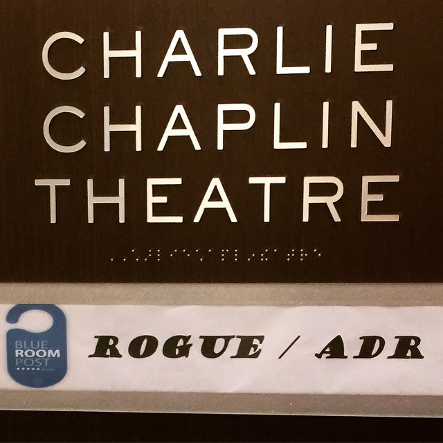 08 Oktober: I mean... If you're going to do ADR... The Charlie Chaplin Theater is a pretty boss place to do it. @roguetv #RogueTV
08 Oktober: I mean... If you're going to do ADR... The Charlie Chaplin Theater is a pretty boss place to do it. @roguetv #RogueTV