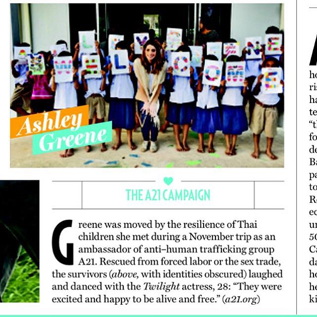 24 November: Pretty cool write up in Us Weekly about my trip to Thailand and A21
24 November: Pretty cool write up in Us Weekly about my trip to Thailand and A21