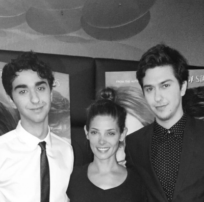 24 Juli: Lucky lady of the evening. @natandalex #papertowns
