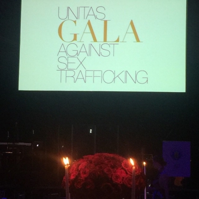 16 September: Very proud to be a part of the Inaugural Unitas Gala Against Sex Trafficking tonight. #Unitas #beautiful 
