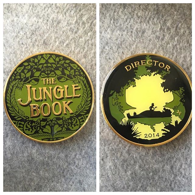 06 april: Ran into (or stalking) @jonfavreau again and he made my day by giving me this awesome gem! Can't wait to see @disneythejunglebook !! Headed to @nbcnewyork next! #thejunglebook #newyorklive
