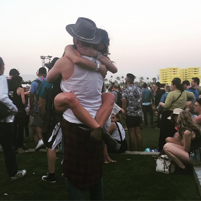 18 april: #junglebookinspired @coachella @paulkhoury #lovehim
