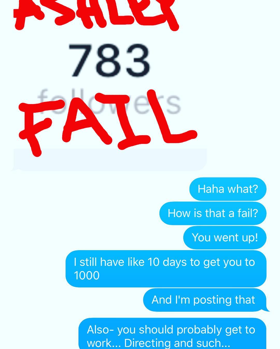 04 november: Apparently @jdanielcampbell is upset I haven't asked all of my fans to follow him so his lifelong dream of gaining 1K followers can come true. Feel free to help facilitate. 😂😂😂
