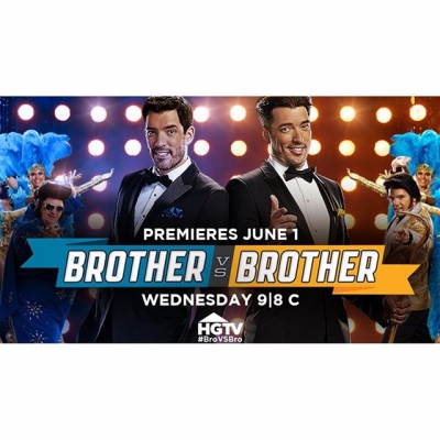 1 juni:Who's watching Brother VS Brother on @hgtv this year? I know I am! It's a must! #BROvsBRO
