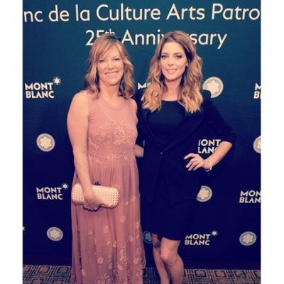 08 juni: Congrats to Maria Arena Bell, North American Winner of the Montblanc de la Culture Arts Patronage Award. Much deserved. Thank you to @montblanc for involving me in such a wonderful night. #montblancdelaculture25
