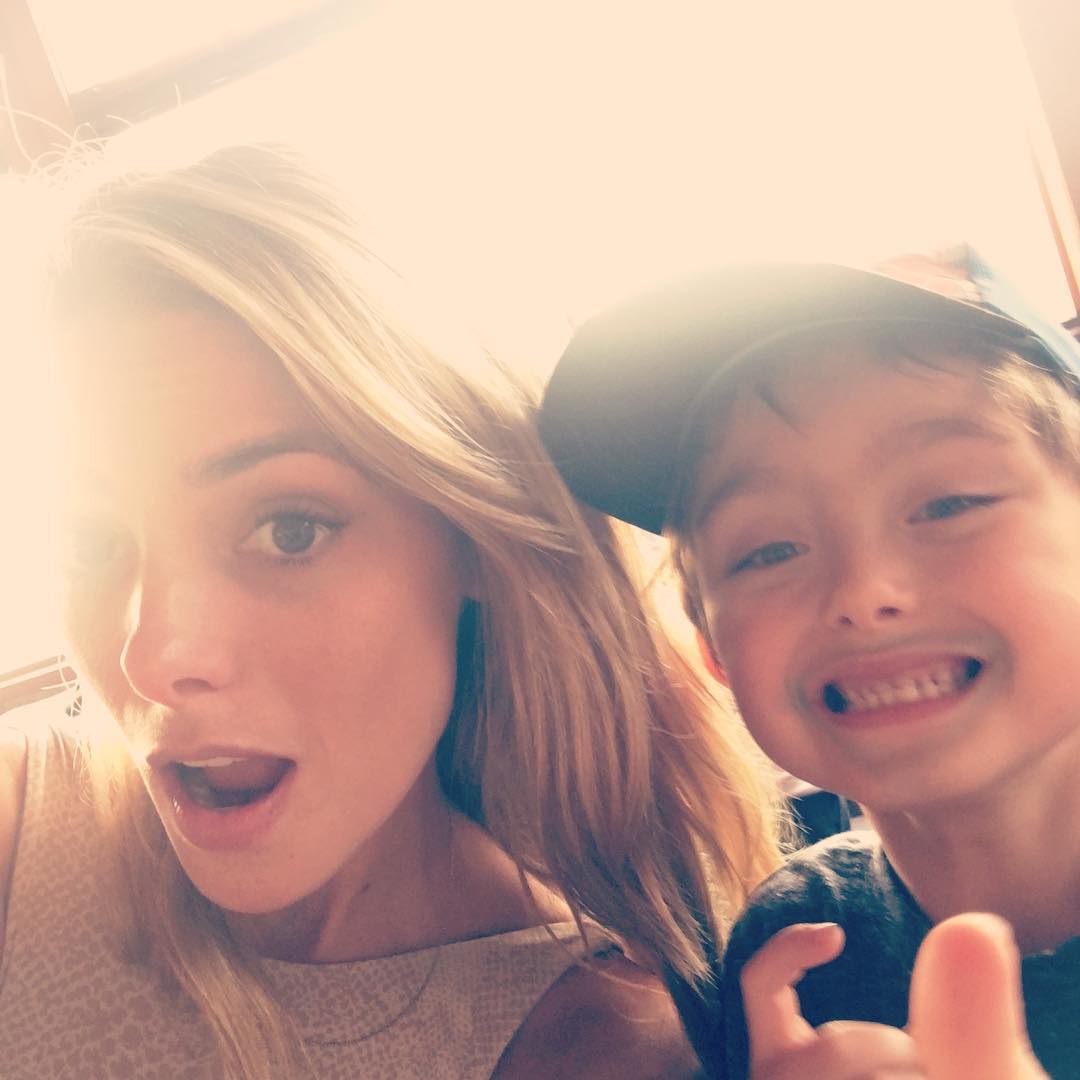 01 september: This kid... HAD to have the blue batman popsicle while at the beach. #minimustache #teamashleynico #lovehimsomuch
