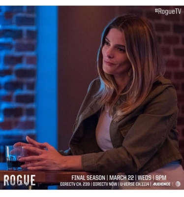 19 maart: Excited to share that Season 4 of @RogueTV premieres this Wednesday at 9PM! It was such a fun project to work on! Can't wait for you guys to see it! #RogueTV #mia #dangerouswoman
