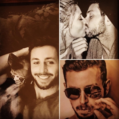 06 september:'Happy Birthday my love! You are my partner in crime, my best friend, my puzzle piece. I can't wait to spend the rest of my life loving, creating, and giggling with you. Oh, and snuzzling, you're a GREAT snuzzler. Thank you for being you. I love you @paulkhoury ❤️
