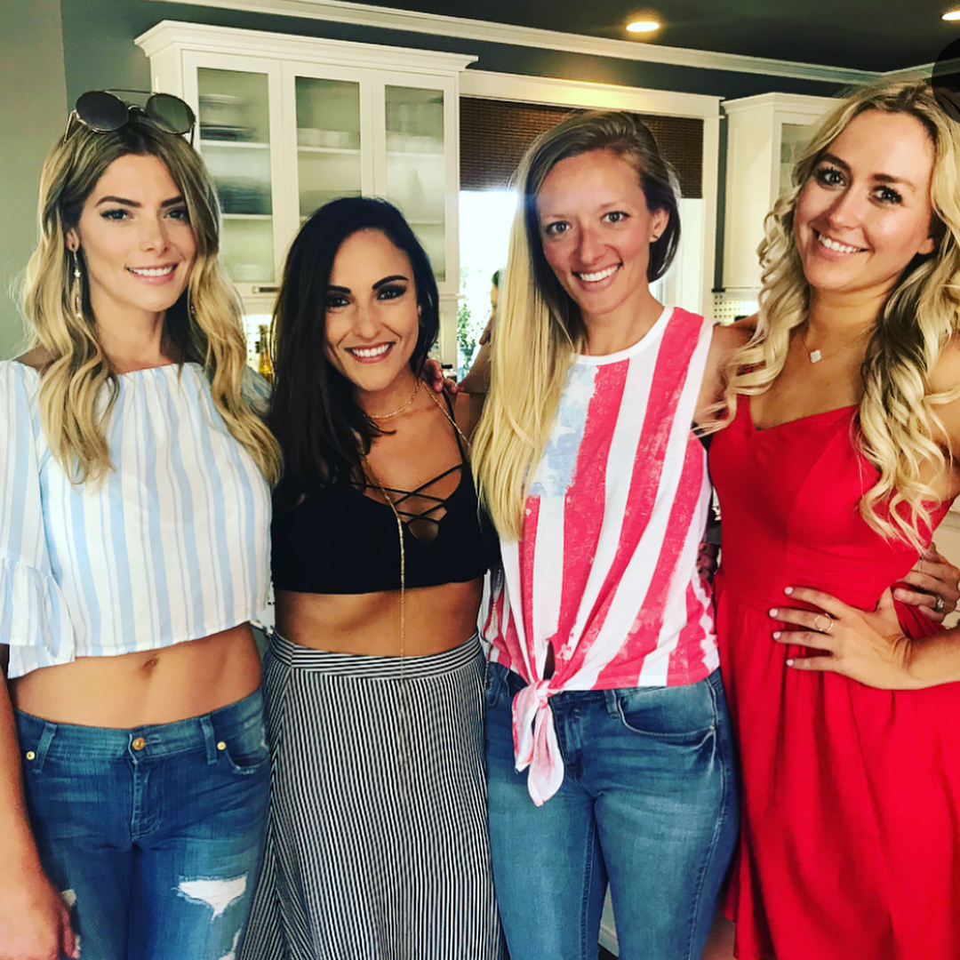 19 juli: Already missing my ladies but at least we have the memories! ❤️ #bestfriends #wayback

