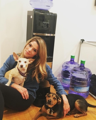 05 april: Rosie and Indy are in love with their new @primowater pet dispenser! We have teamed up with @bestfriendsanimalsociety to help 7 dogs find their forever homes this week. Check out http://primowater.pagedemo.co/ for your chance to adopt a pet courtesy of Primo! #ad

