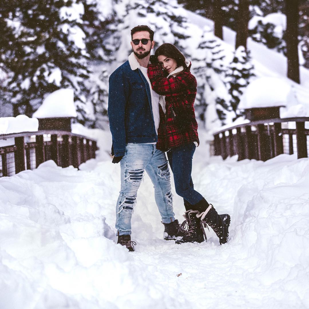 14  februari: Happy Valentines Day from me and my love. I️ wish for everyone to find someone who makes you feel as safe, worthy and priceless as @paulkhoury makes me feel. Find some one who picks you up when you’re down and who still continues to push you even higher when you’ve landed among the stars ✨ because you’re worth it. I️ love you so much my baybah. More and more every day. #happyvalentinesday #soulmate #mychampion
