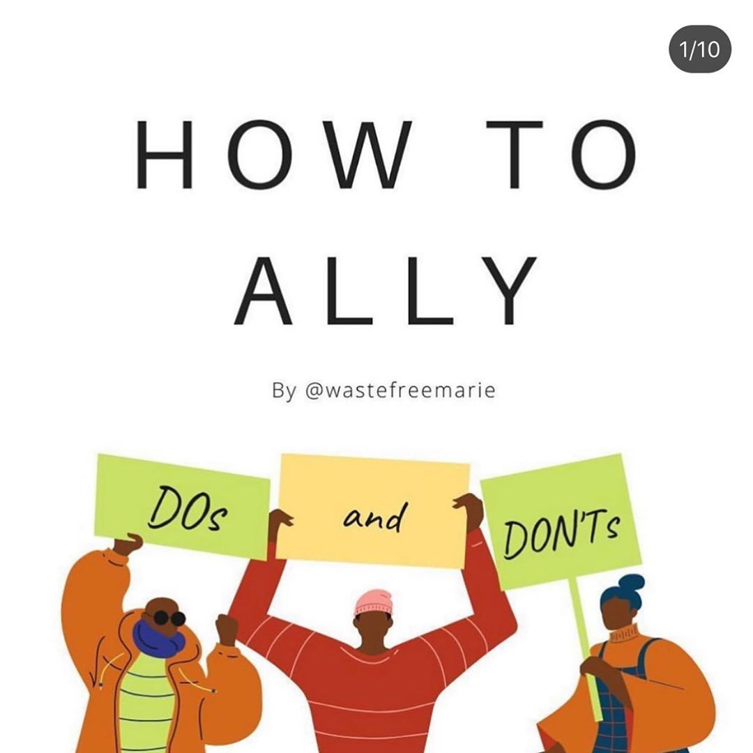04 juni: Commit to educating yourselves and unlearning what you’ve always know as normal so we can MAKE CHANGE. This is uncharted territory, and at times I’m uncertain how to go about things.. I found these slides helpful and wanted to share! RP @wastefreemarie #blacklivesmatter #learningeveryday
04 juni: Commit to educating yourselves and unlearning what you’ve always know as normal so we can MAKE CHANGE. This is uncharted territory, and at times I’m uncertain how to go about things.. I found these slides helpful and wanted to share! RP @wastefreemarie #blacklivesmatter #learningeveryday
