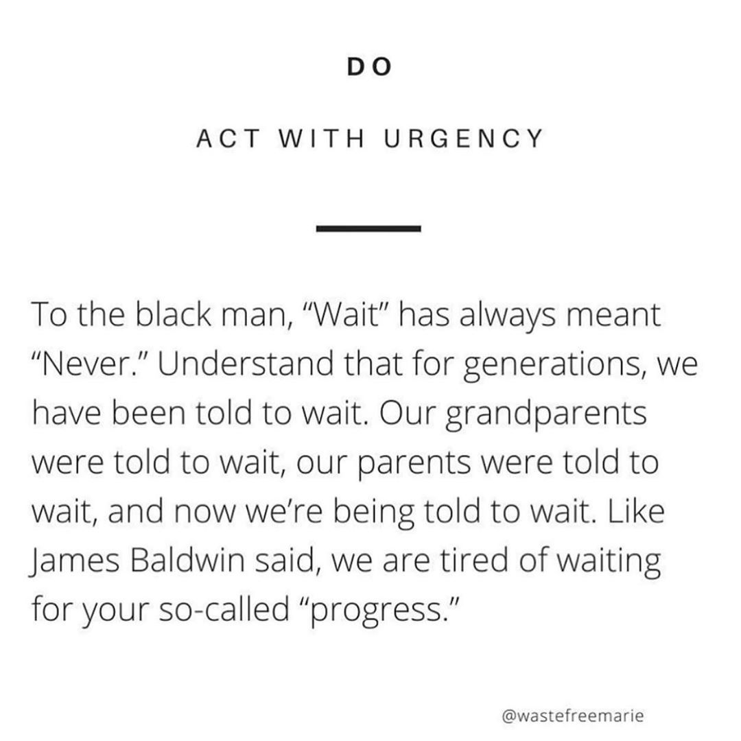 04 juni: Commit to educating yourselves and unlearning what you’ve always know as normal so we can MAKE CHANGE. This is uncharted territory, and at times I’m uncertain how to go about things.. I found these slides helpful and wanted to share! RP @wastefreemarie #blacklivesmatter #learningeveryday
