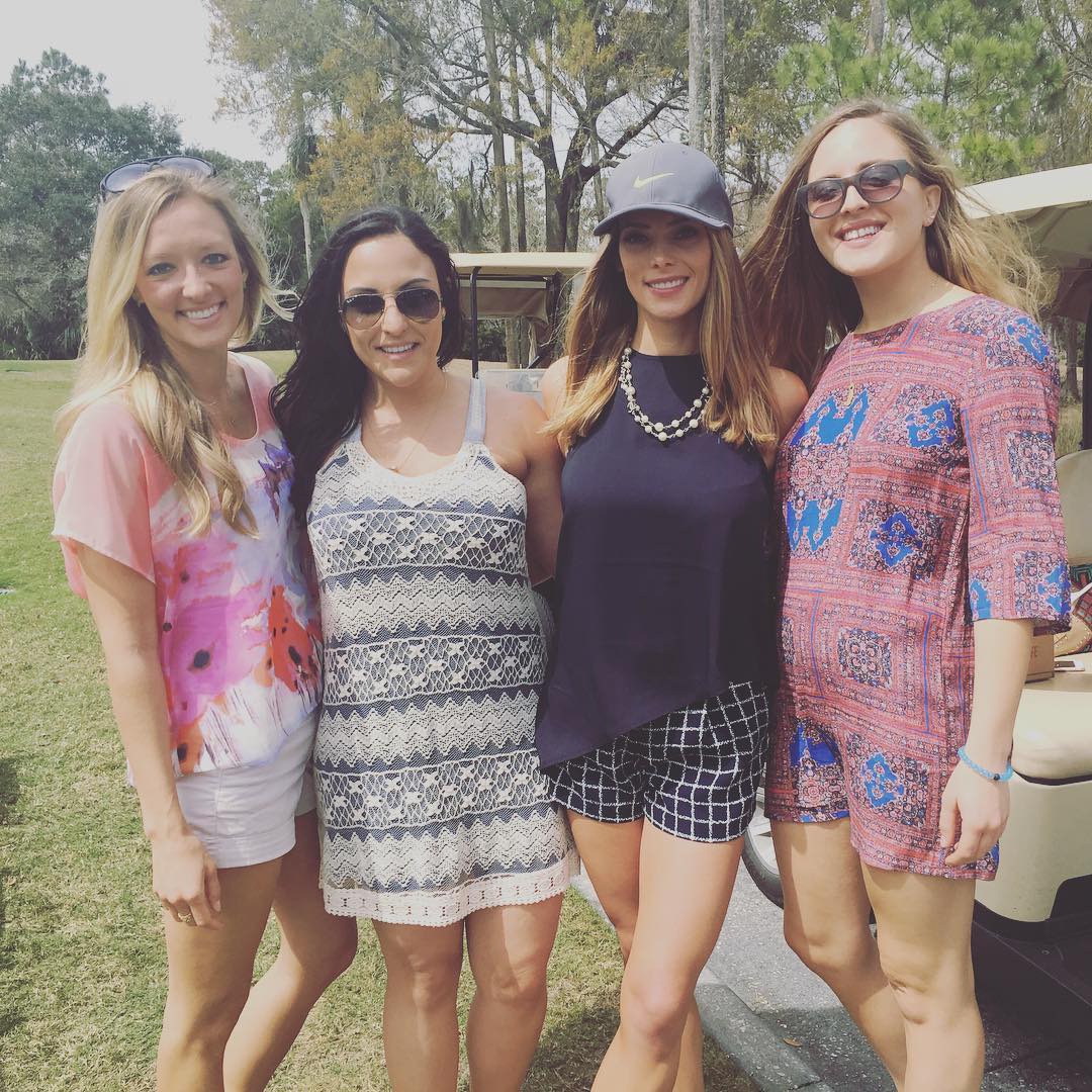 12 maart 2016: Beautiful day for golfing... Or spectating. 😊
