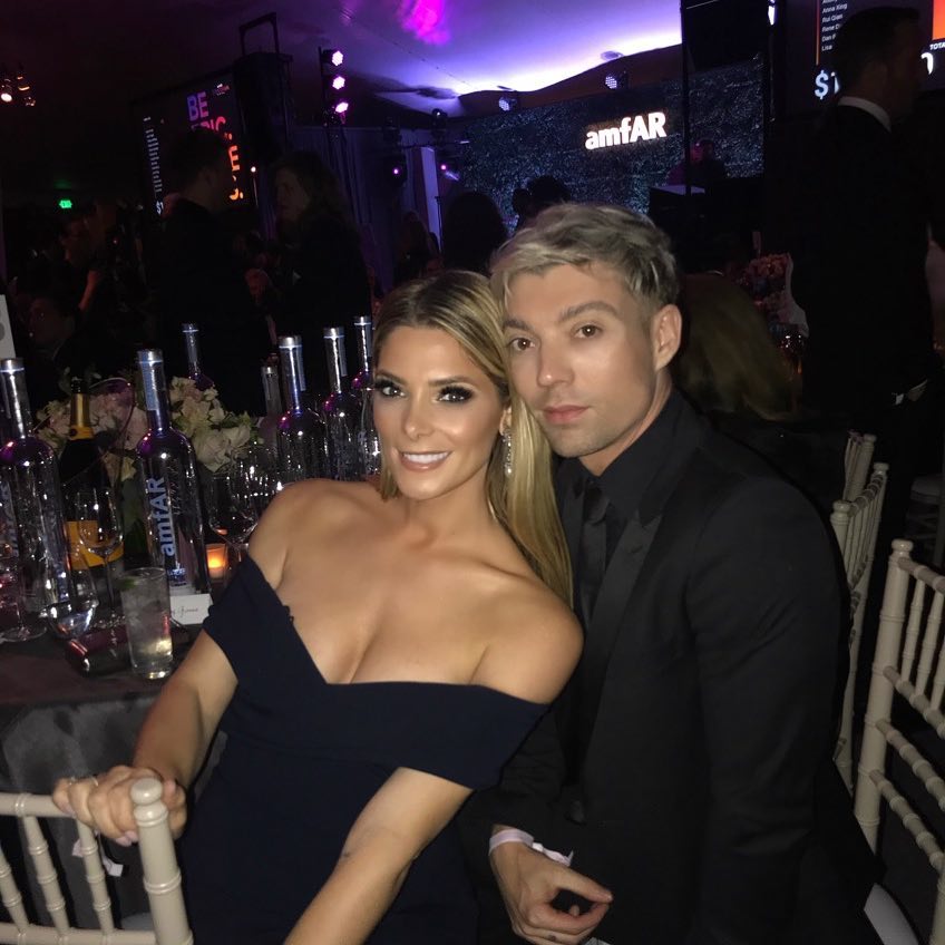 14 oktokber 2017: Date Night for a great cause. @amfar with my boo @ashleygreene
