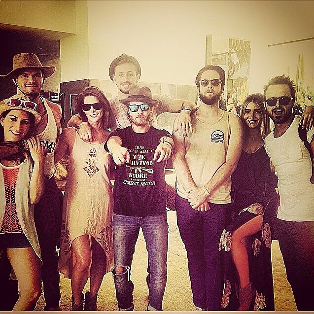 15 april 2016; Throwing it back to the younger years hanging with the best of friends, @AshleyGreene, @TannerBeard and @rckrull for St. Patrick's Day! We haven't aged a day! Vampires for life 😈 #TBT #StPatricksDay
