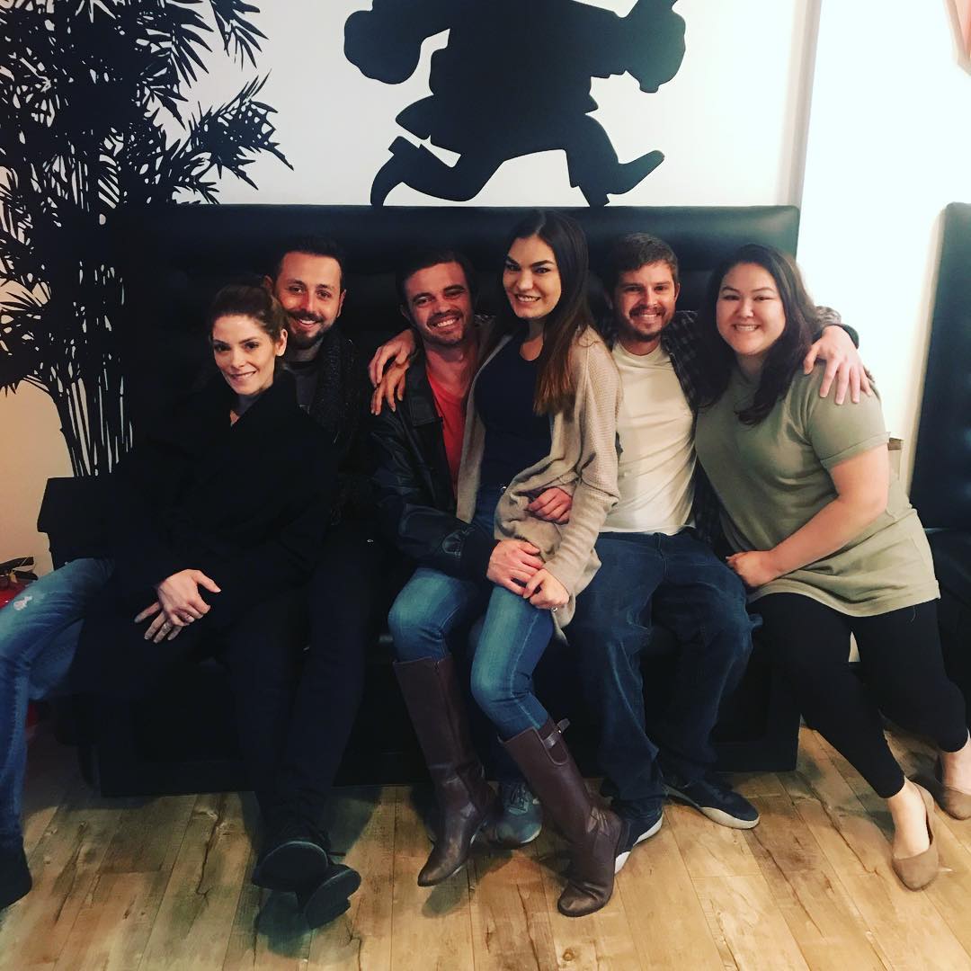 30 maart 2018: It was a very happy birthday for this gal. 🎈Nothing better than spending the night at an escape room being detectives! We got out! Love these people - thank you for making my birthday so very special. ♥️ #27 #escaperoom #birthday
