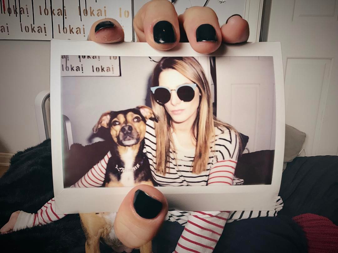 16 februari 2017: Movie night with my girls 📽#khouryscamera #polaroidperspective #38of365
