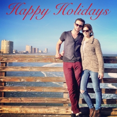 21 December 2013: Happy Holidays from Jacksonville Florida. @ashleygreene
