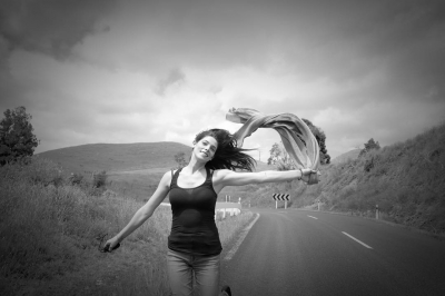 27 januari 2017: Running through life making our own roads.#khouryscamera #26of365 #inspiration
