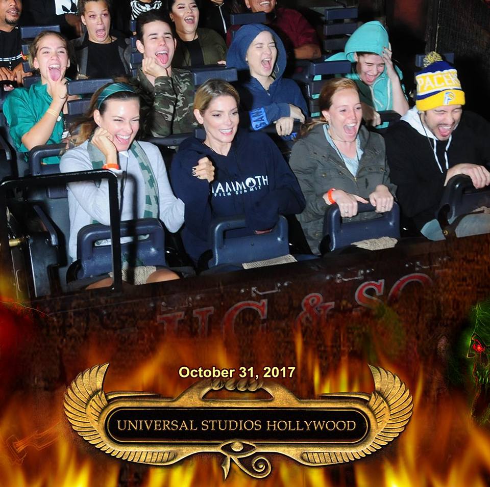 oktober 2017: I don’t need Halloween to dress up in #HarryPotter gear, but I did it anyways. #slytherin #UniversalHHN #halloweenhorrornights
