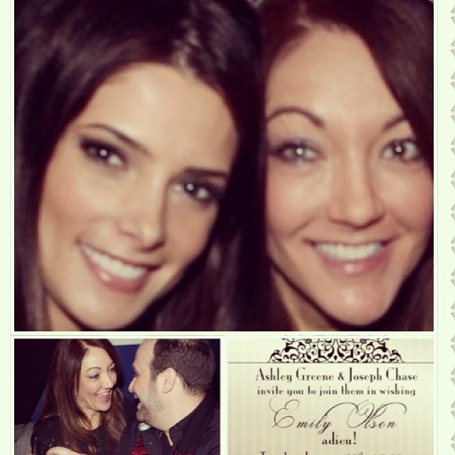 31 januari 2014; Bubbly bye bye #2 with a special thanks to @ashleygreene @josephchase and @droc514 for sending me off properly along with my family of friends #tbt
