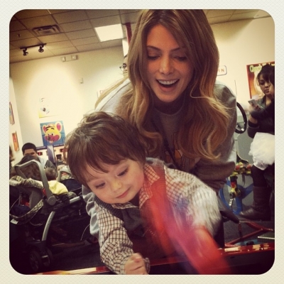 22 februari 2014; We hope you are having as much fun on your birthday as Nico had on his because of you @ashleygreene. Thank you for everything you do and for being a part of our family. You deserve the best on your birthday and every day. xo
