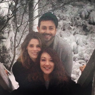 30 november 2014; In a winter wonderland with @paulkhoury and @ashleygreene. #friendsfamily #happyholidays
