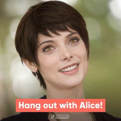 01 juni 2019: Hang out with Alice Cullen from Twilight! Fanmio.com/Ashley

Meet @ashleygreene in a personal 1-on-1 video meet and greet experience June 15th! Get your spot before they’re gone.

#Fanmio #AshleyGreene #AliceCullen #Twilight #TwilightSaga #TeamEdward
