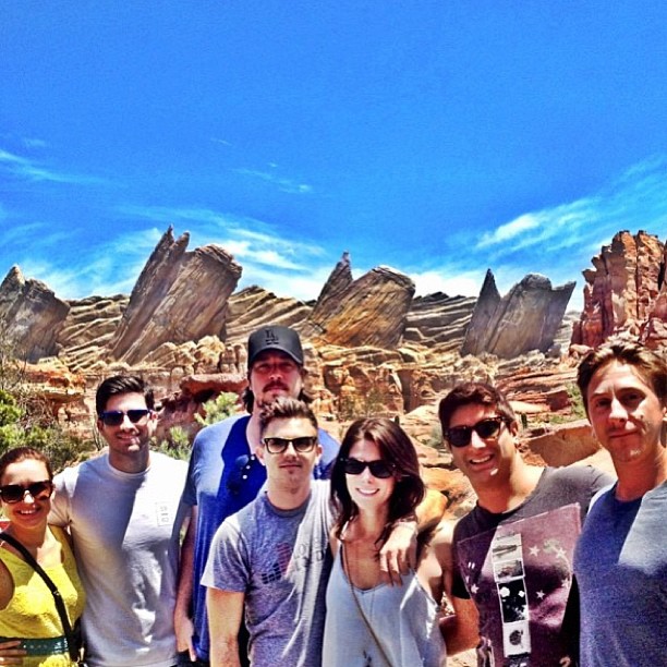 11 juni 2013: After traveling to the outback for 3 days - we look good. ;-))
