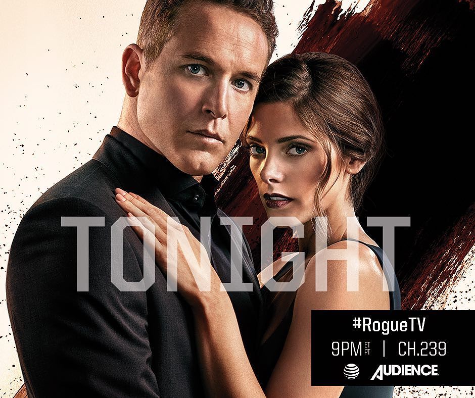 23 maart 2016; It all starts 9PM ET/PT - tweet along using #roguetv 👍 @audiencenetwork @eone_tv
