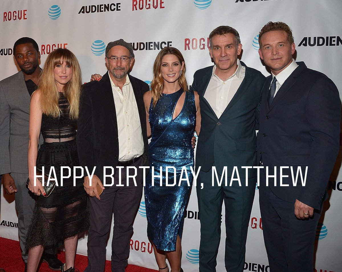03 september 2016: Happy Birthday to the man behind the show, @MatthewParkhill! #RogueTV
