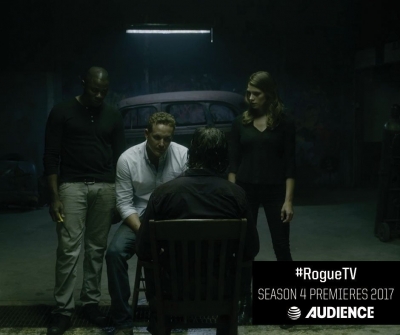 14 september 2016: They may have been a little crazy but this crew got stuff done! #RogueTV @colehauser @AshleyMGreene @actorderekluke
