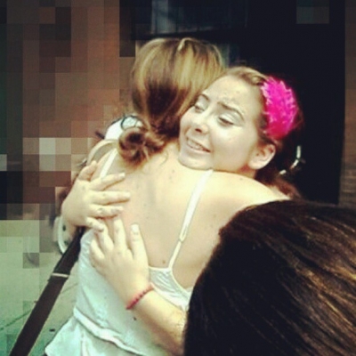01 mei 2012: I don't even care how stupid I look. This is MY girl. My idol. <3 @ashleymgreene
