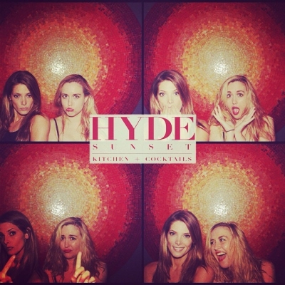 16 augustus 2014; Don't know why this deleted.. Who are we Hyde-ing from? @ashleygreene
