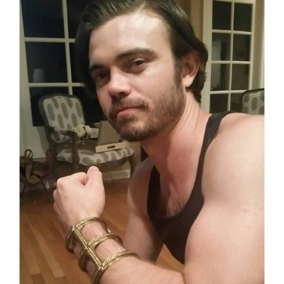 14 September: When your big brother @joegreeneiii gets into your jewelry.... Gladiator for Halloween? I think yes.
