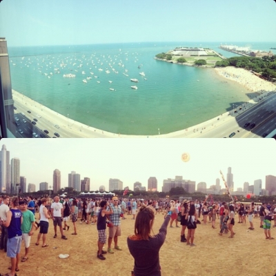 3 Augustus 2014: Had a blast this weekend in Chicago! What a great City, thanks @WHotels what an amazing view. @livelokai #lollapalooza #livelokai @ashleygreene
